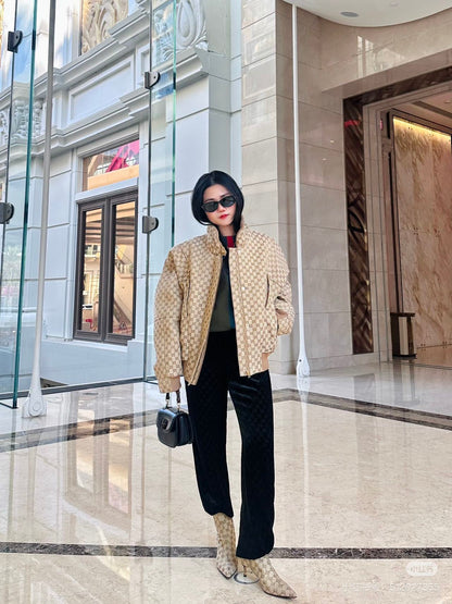 Guc NEW jacquard trench coats