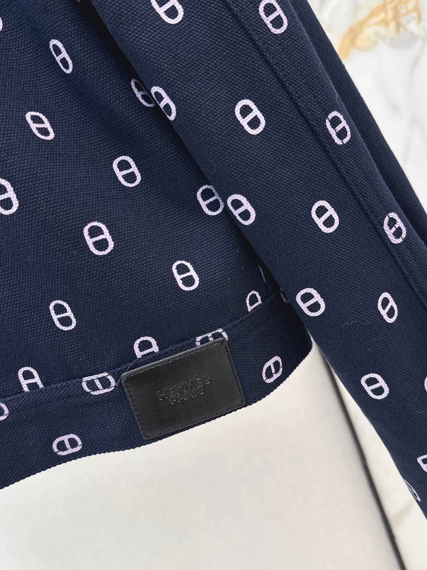 Herm NEW print denim jacket