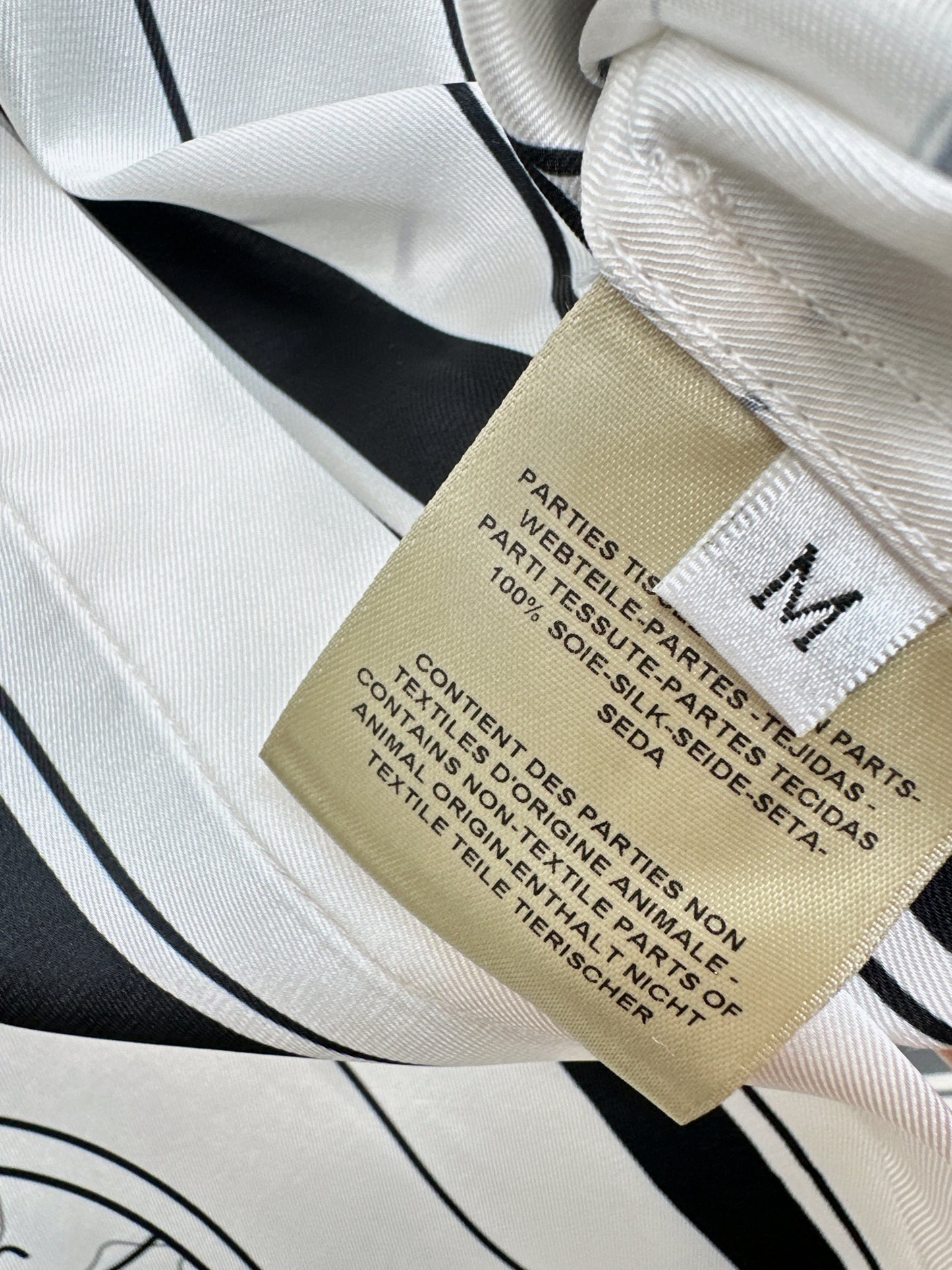 Herm NEW print silk skirts