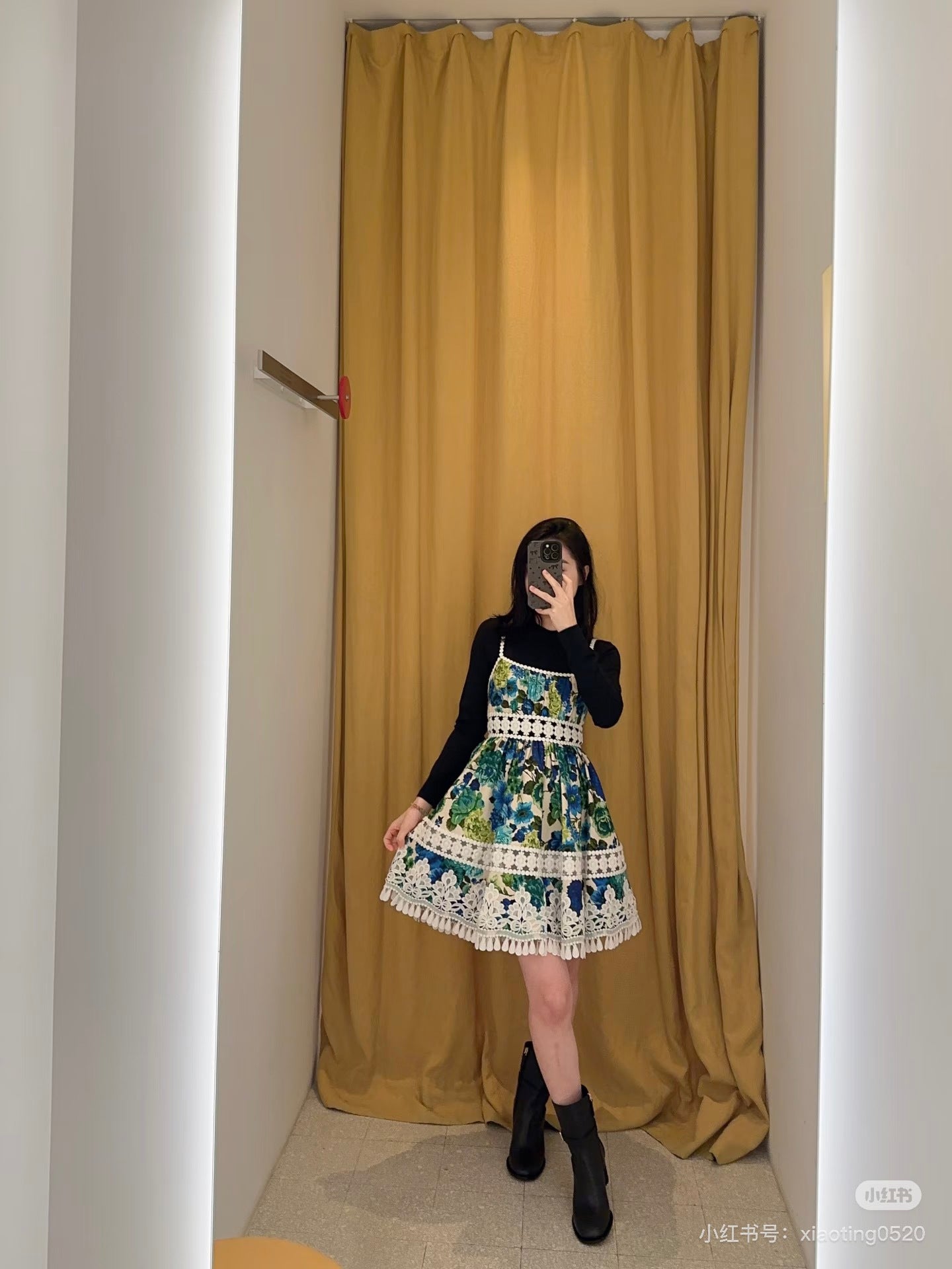 Zimm NEW print floral slip dress