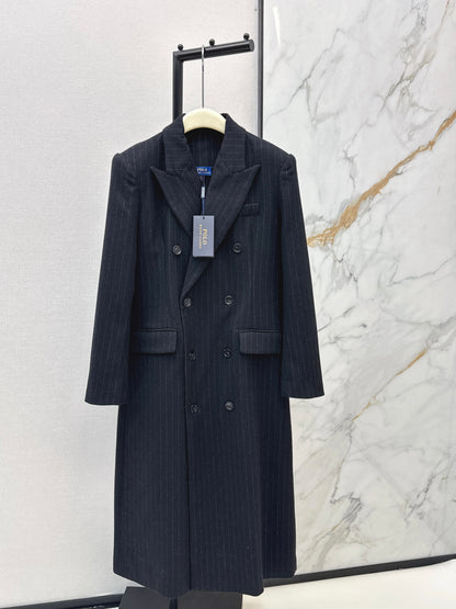 Ral NEW stripe long suit coats