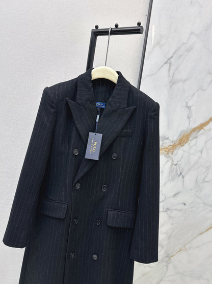 Ral NEW stripe long suit coats