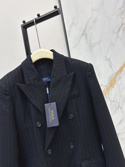 Ral NEW stripe long suit coats