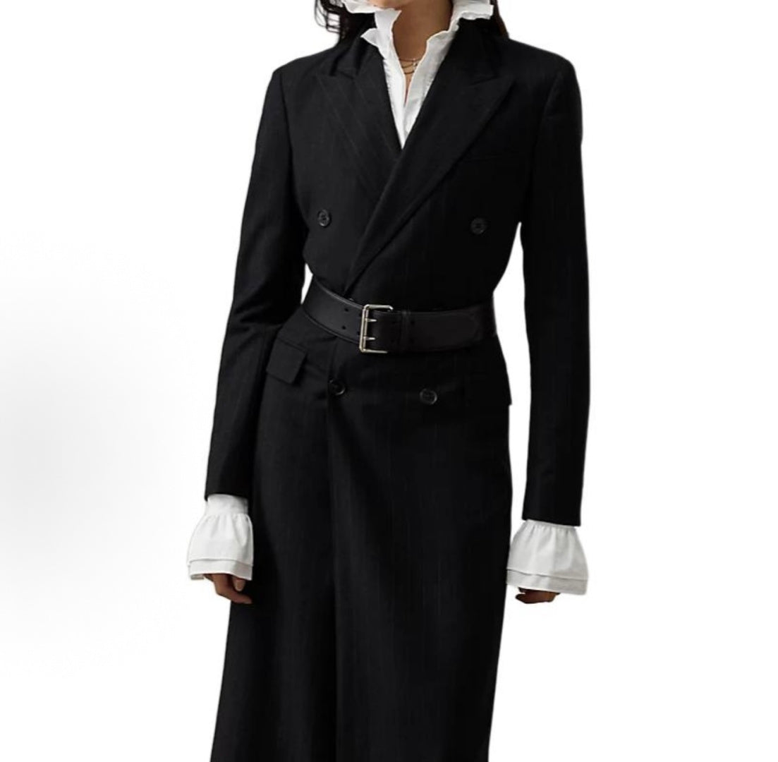 Ral NEW stripe long suit coats