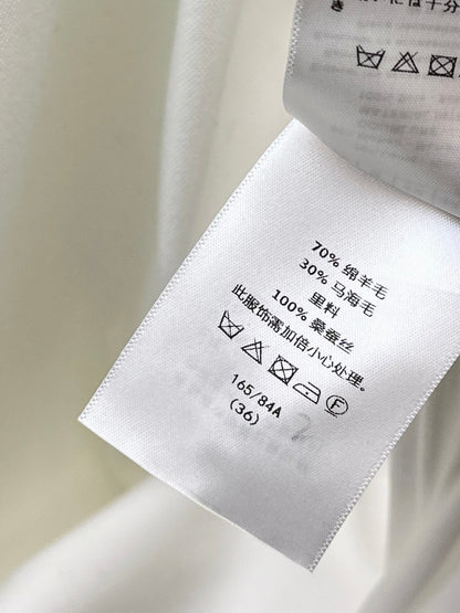 CD NEW bee embroidery vintage dress