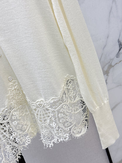 Es NEW slace contract cardigan