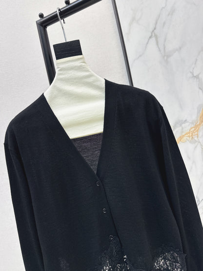 Es NEW slace contract cardigan