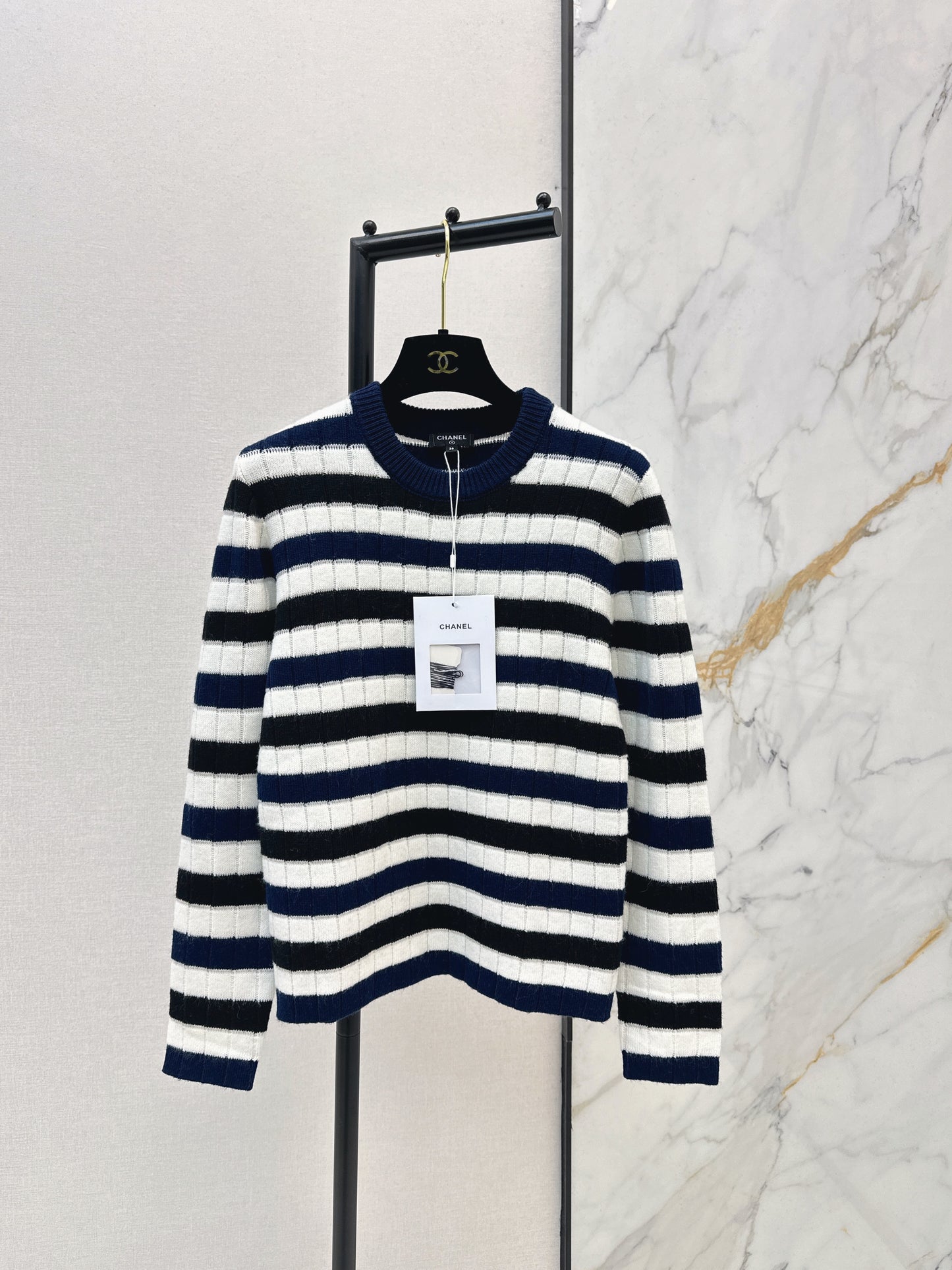 Chan NEW striped knit sweater