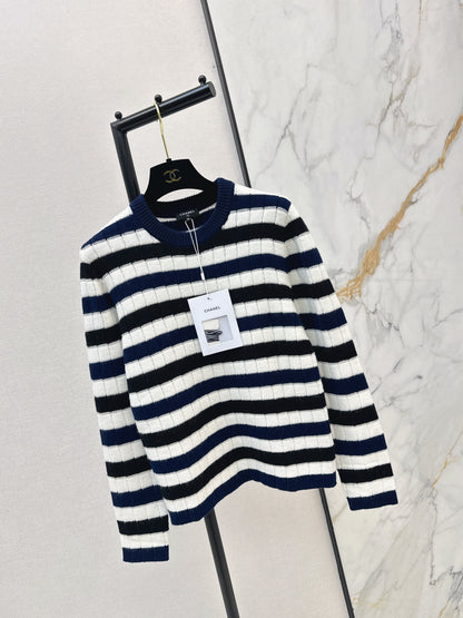 Chan NEW striped knit sweater