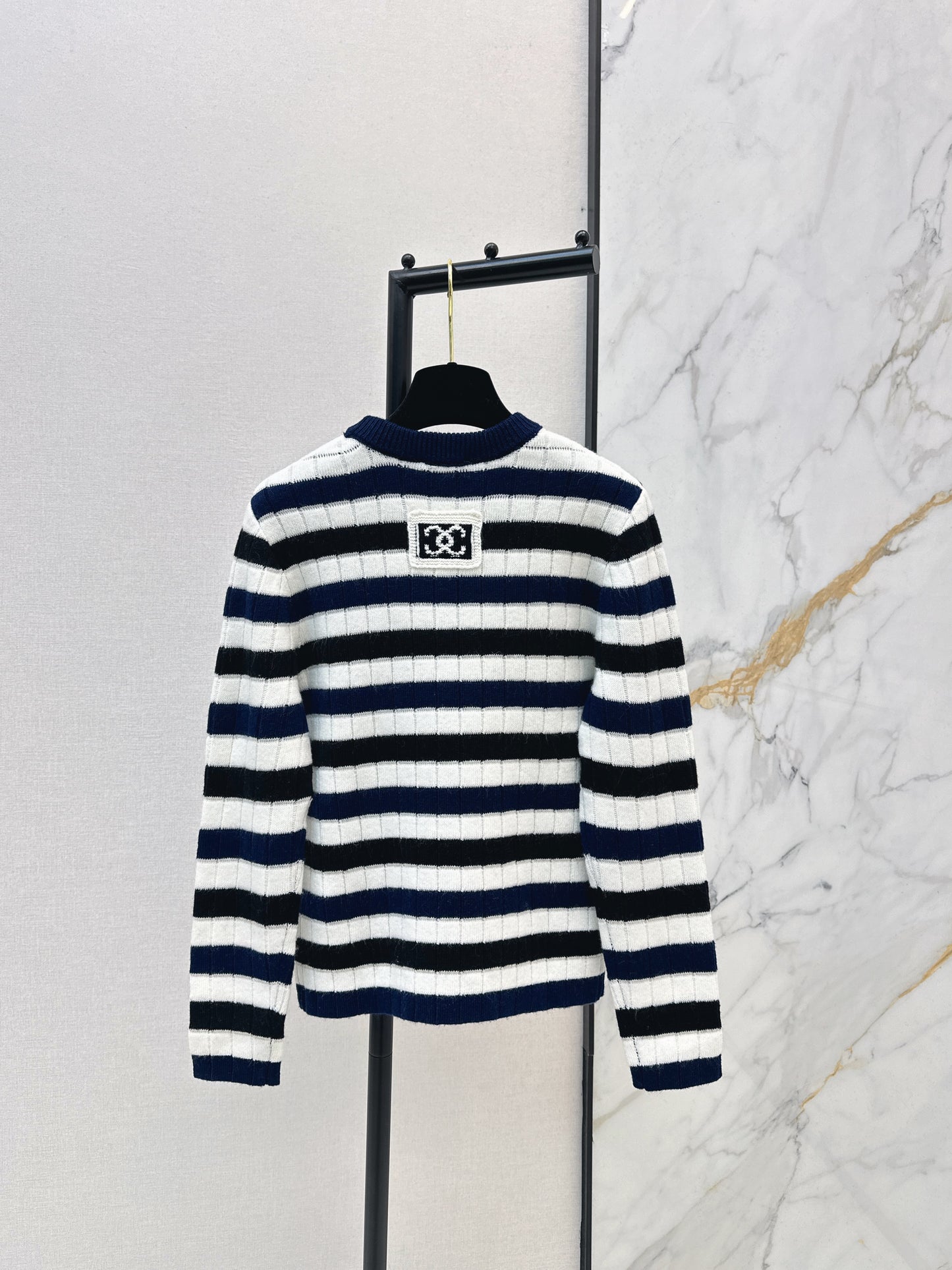 Chan NEW striped knit sweater