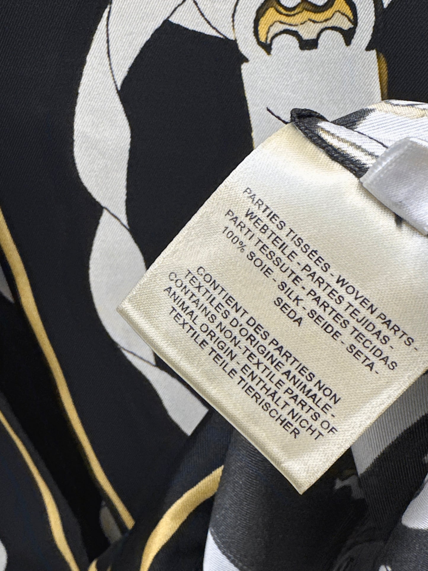 Herm NEW print silk dress