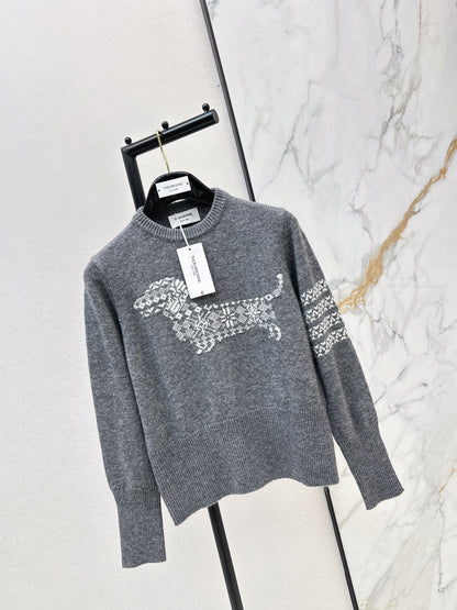 Thom NEW jacquard sweater