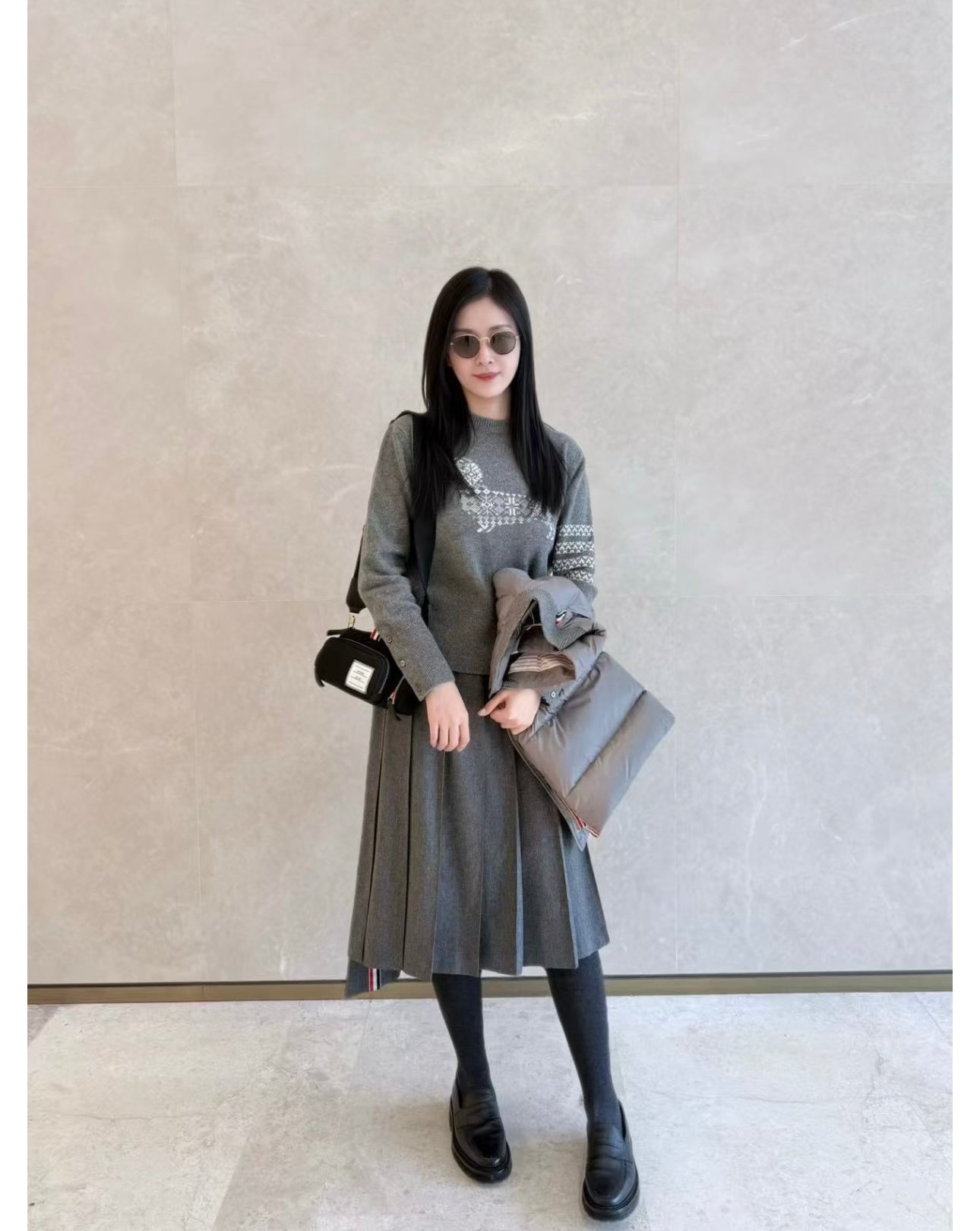 Thom NEW jacquard sweater