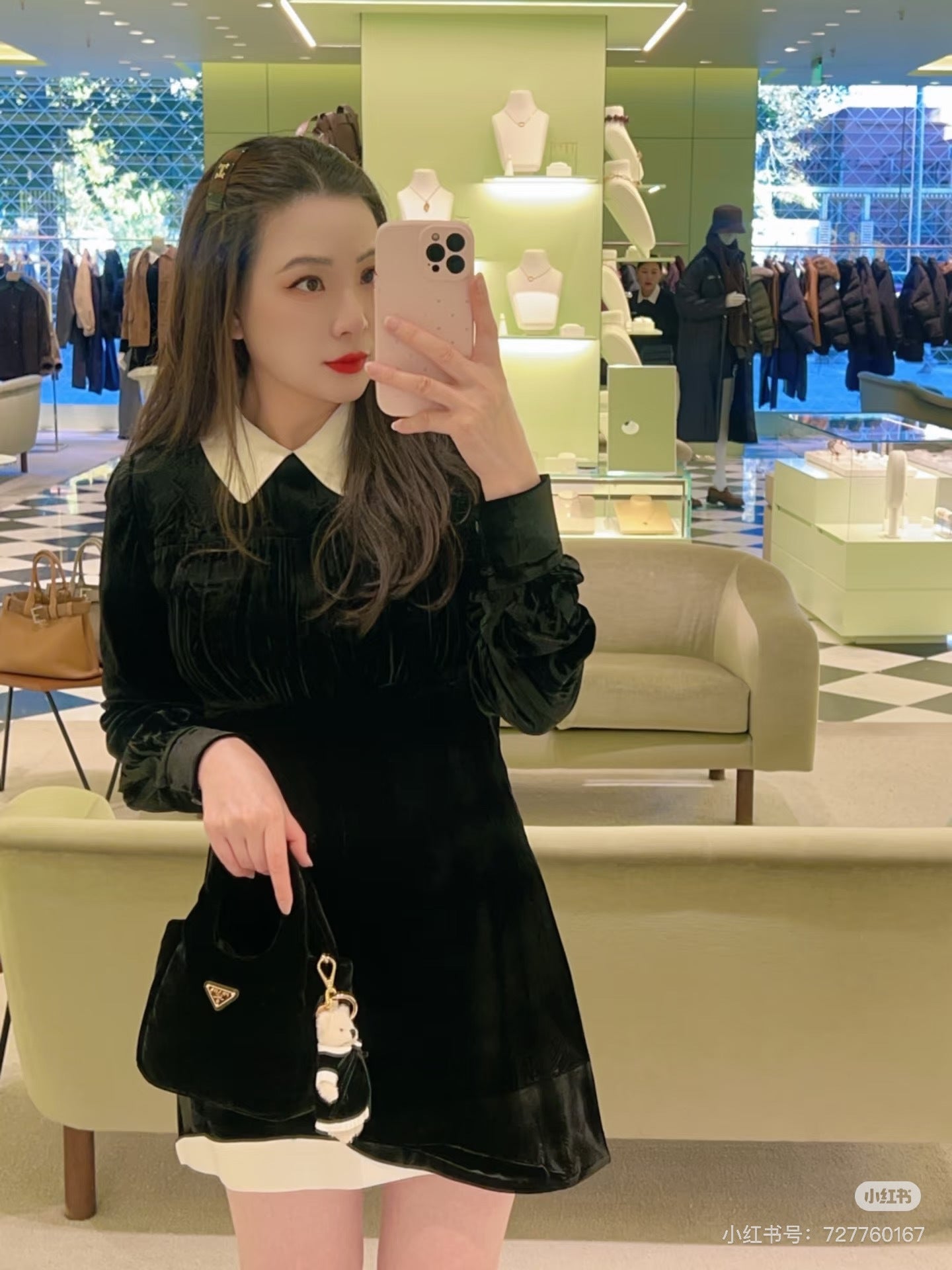 Pra NEW velvet dress