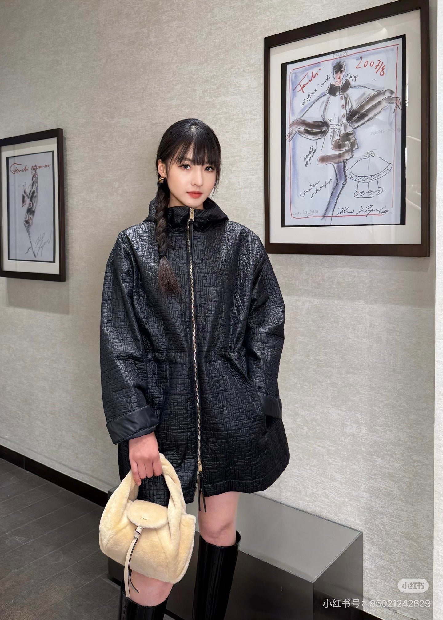 Fend NEW parka jacket