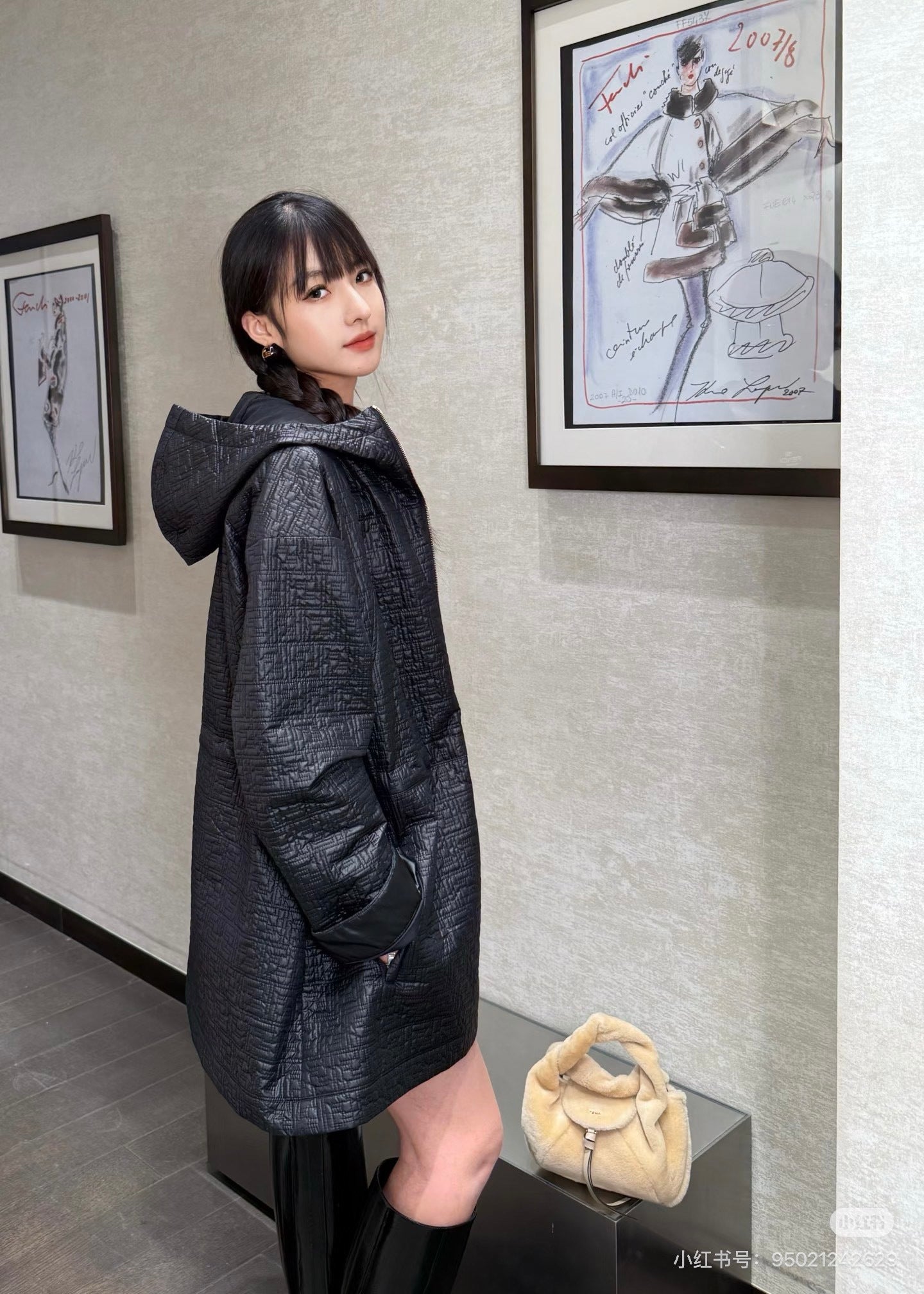 Fend NEW parka jacket