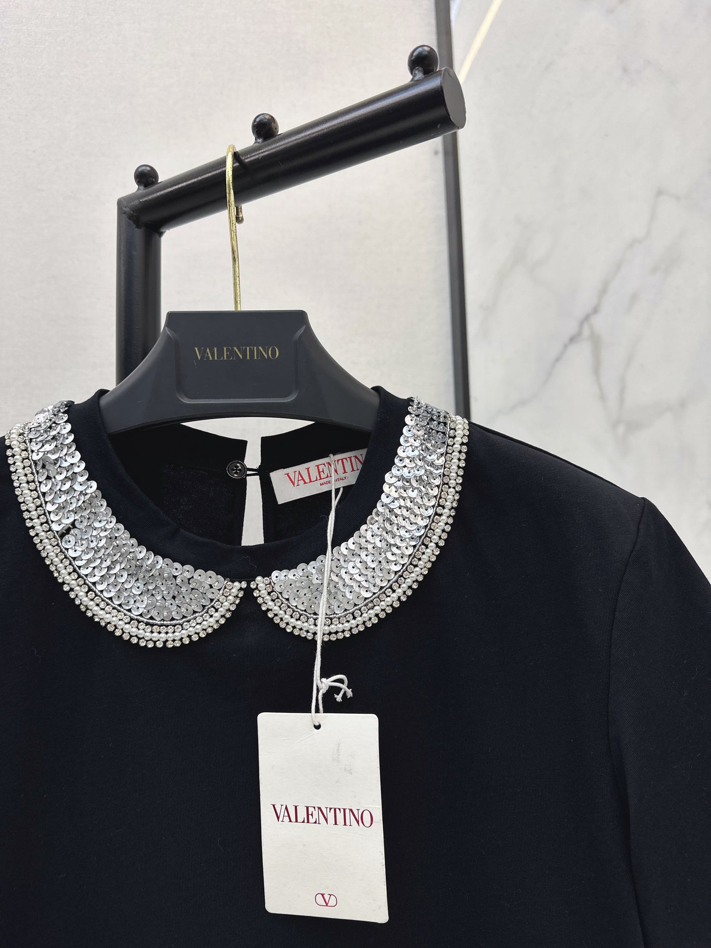 Valen NEW embroidery sequins t-shirt