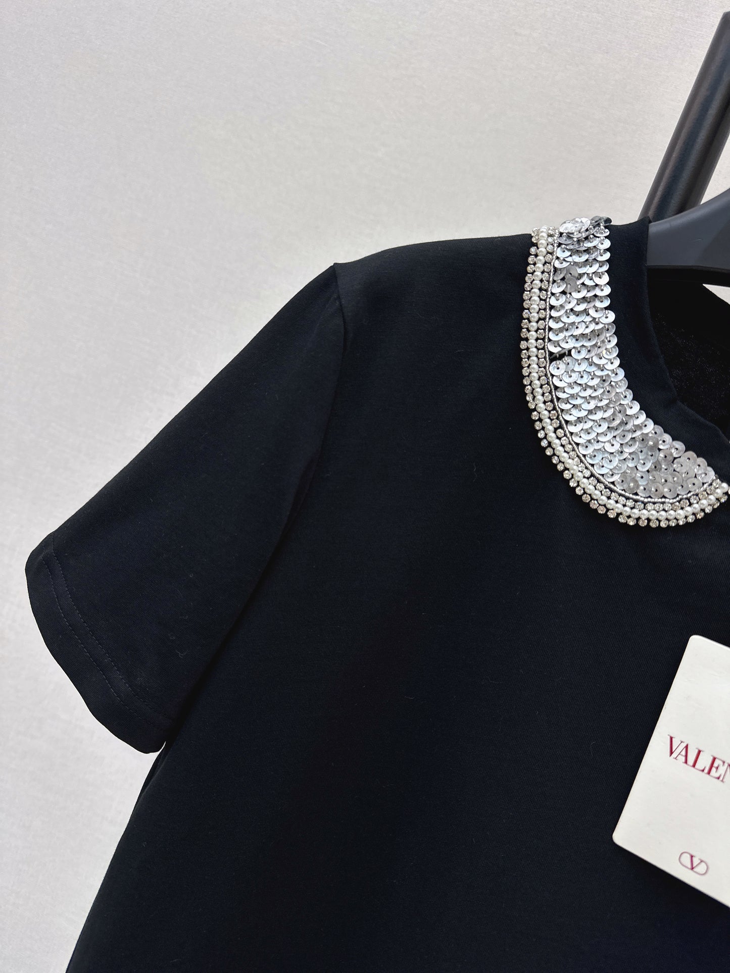 Valen NEW embroidery sequins t-shirt