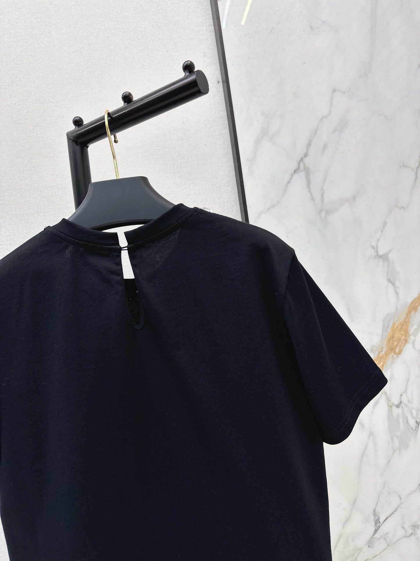 Valen NEW embroidery sequins t-shirt