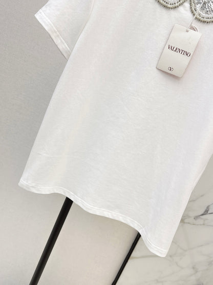 Valen NEW embroidery sequins t-shirt