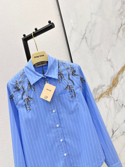 Miu NEW beading shirts