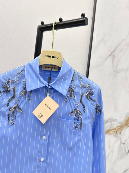 Miu NEW beading shirts
