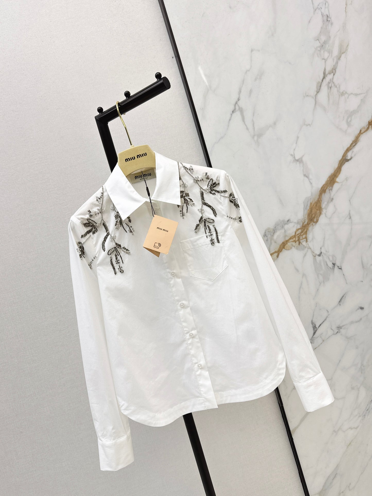 Miu NEW beading shirts