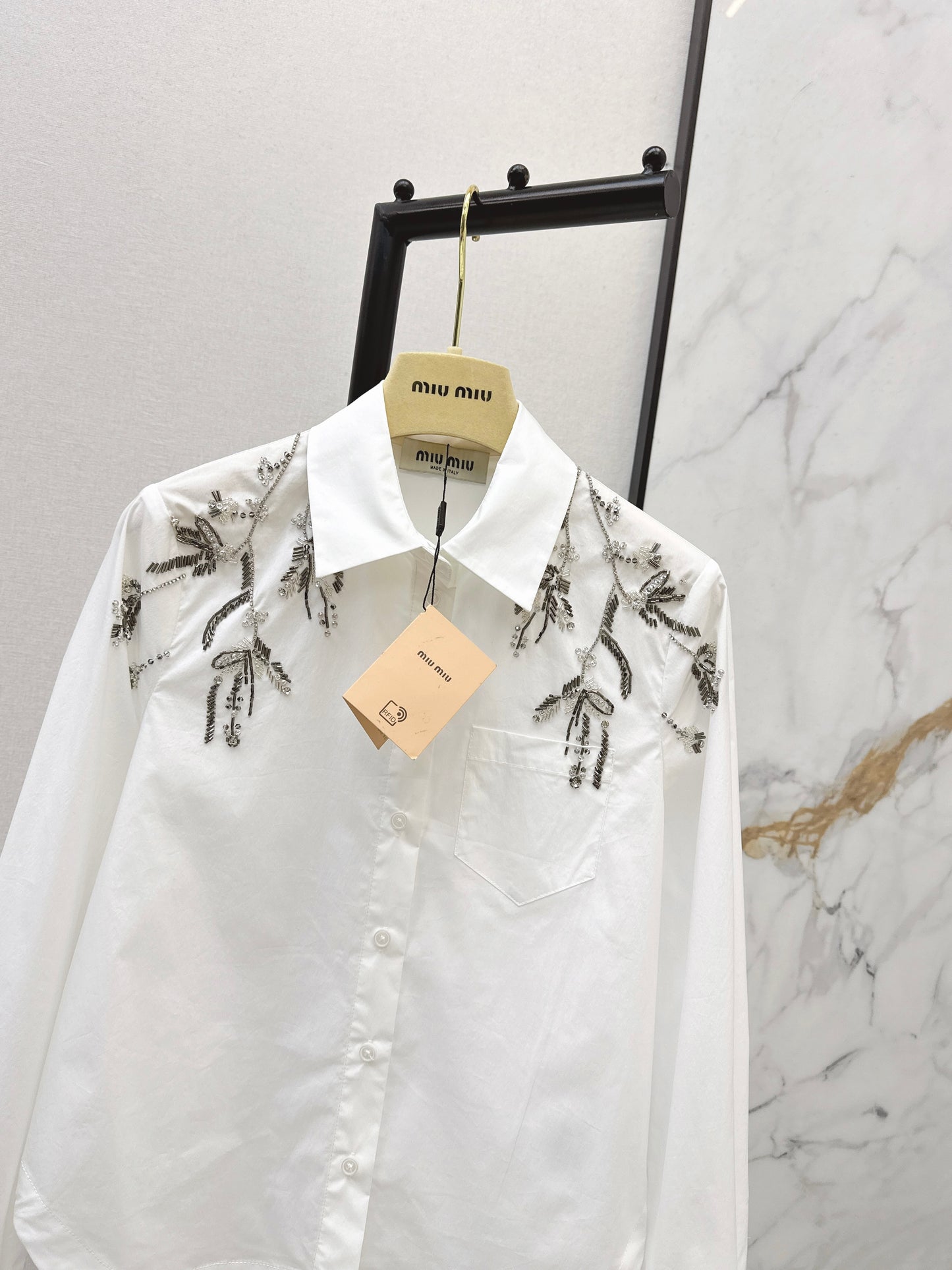 Miu NEW beading shirts