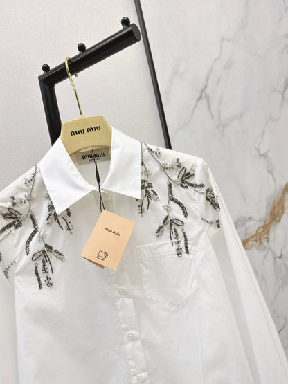 Miu NEW beading shirts