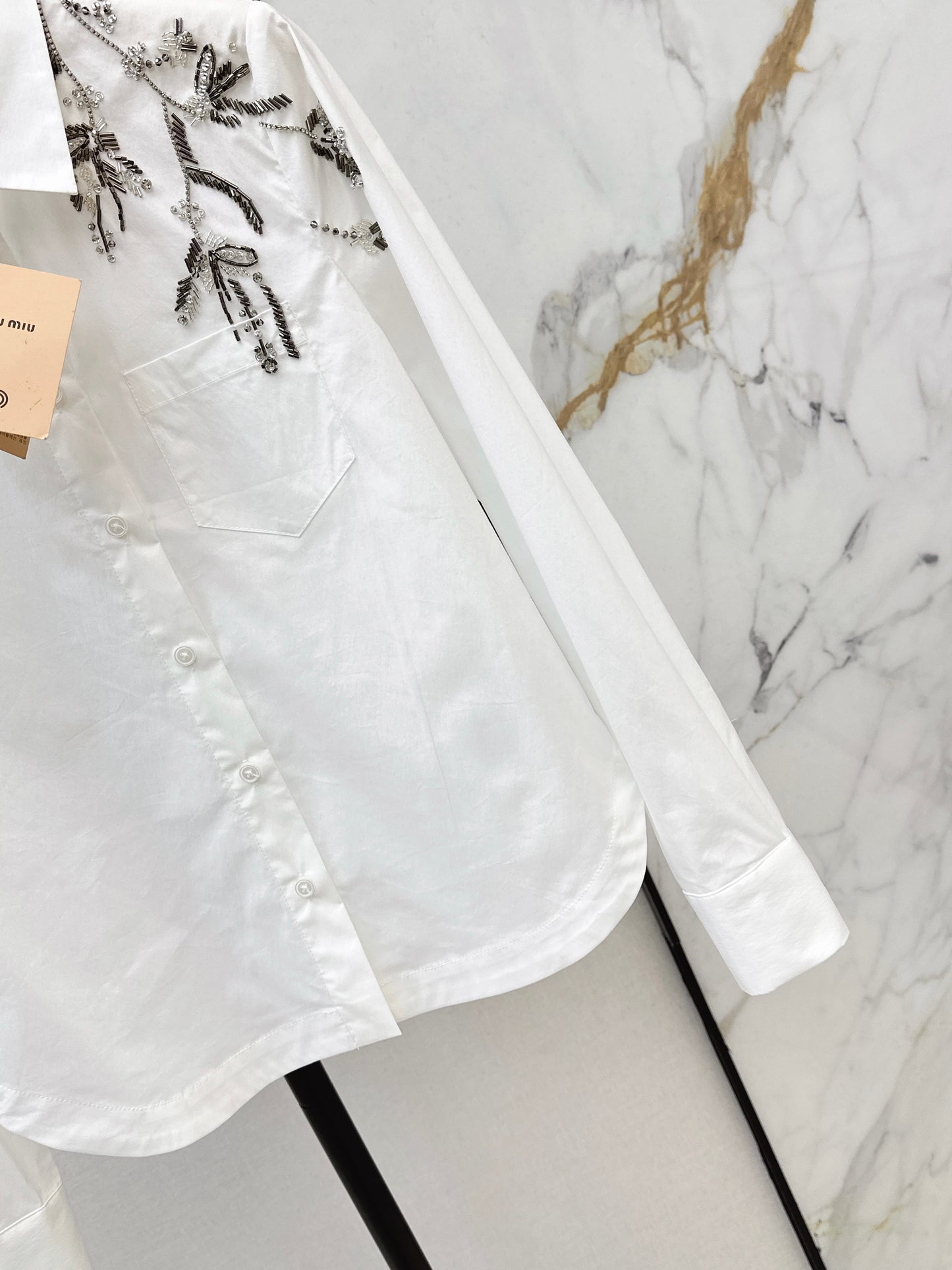 Miu NEW beading shirts