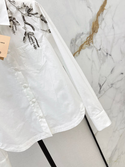 Miu NEW beading shirts