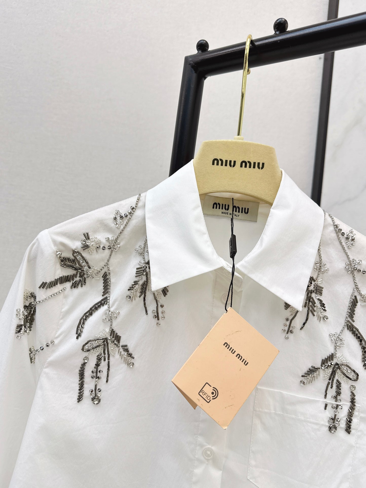 Miu NEW beading shirts