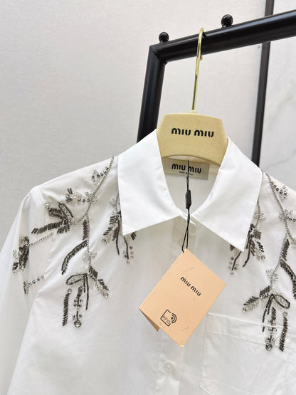 Miu NEW beading shirts