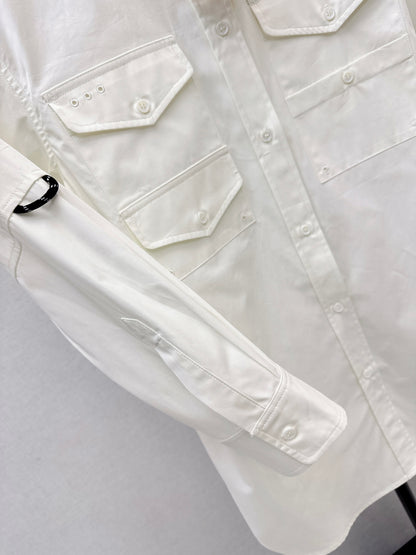 Miu NEW embroidery shirts dress