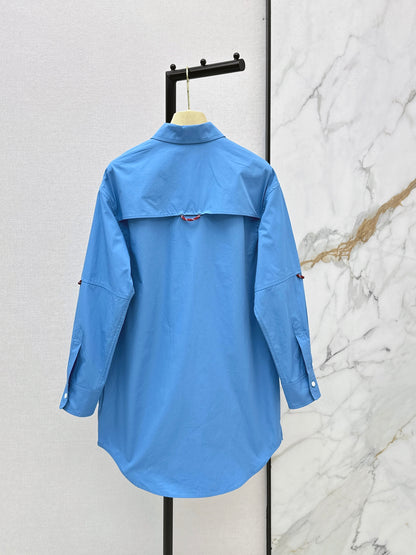 Miu NEW embroidery shirts dress