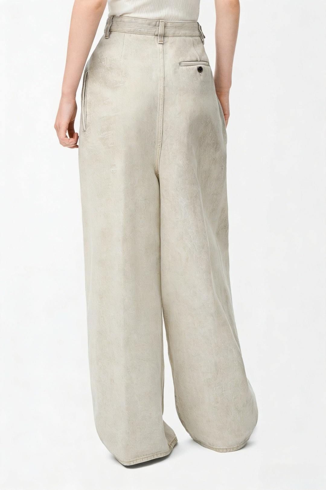 Loe NEW crinkled pants