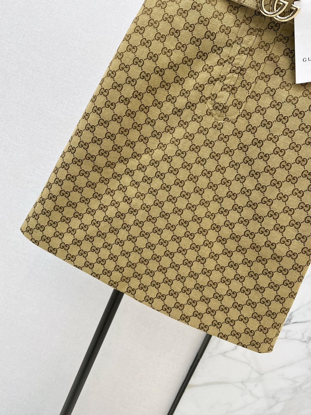 Guc NEW jacquard skirt with belted