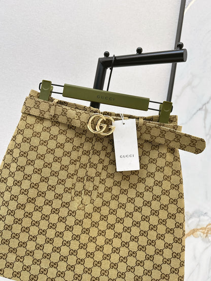 Guc NEW jacquard A-line skirts