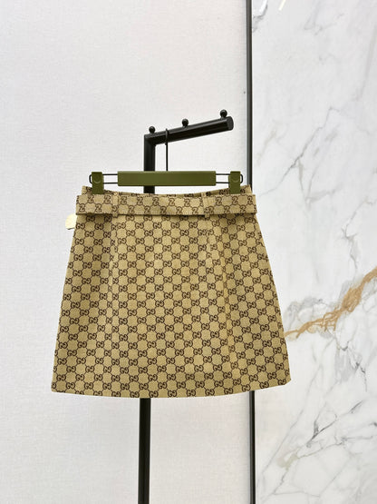 Guc NEW jacquard A-line skirts