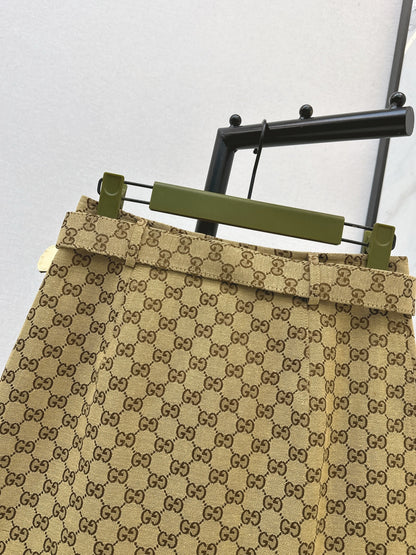 Guc NEW jacquard A-line skirts