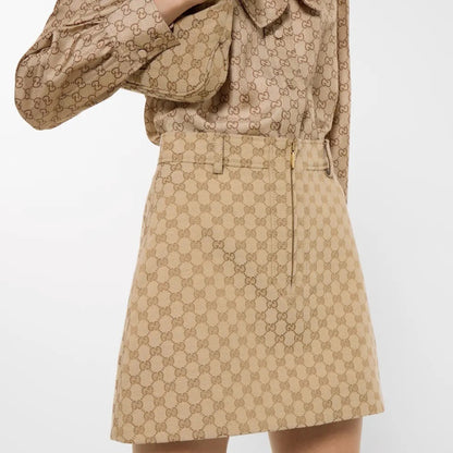 Guc NEW jacquard A-line skirts