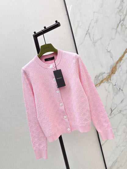 Guc NEW  jacquard knittedcardigan