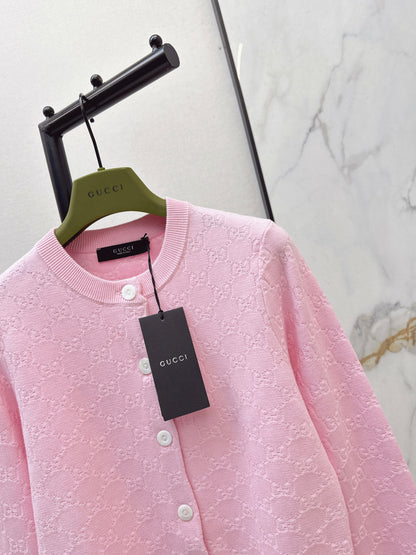 Guc NEW  jacquard knittedcardigan