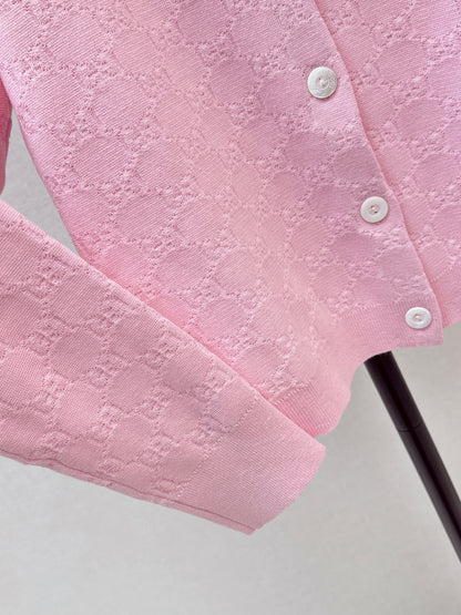 Guc NEW  jacquard knittedcardigan