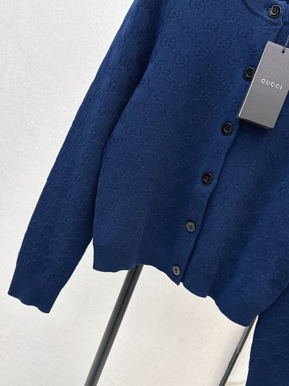 Guc NEW  jacquard knittedcardigan