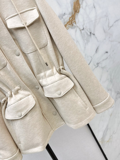 Loro NEW  drawstring hooded jacket