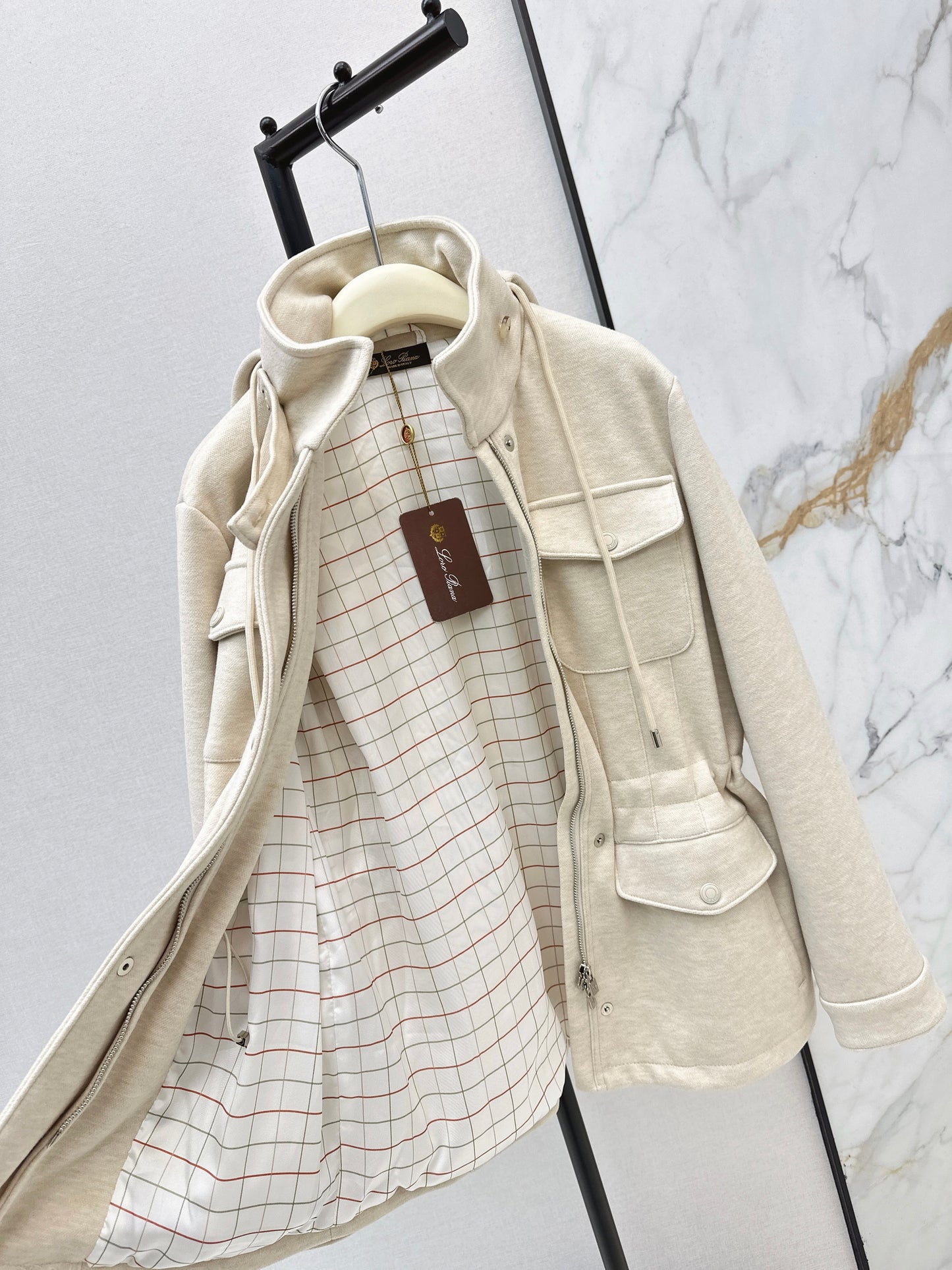 Loro NEW  drawstring hooded jacket