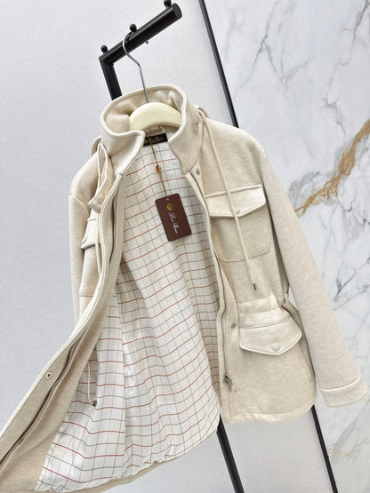 Loro NEW  drawstring hooded jacket