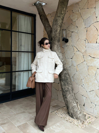 Loro NEW  drawstring hooded jacket