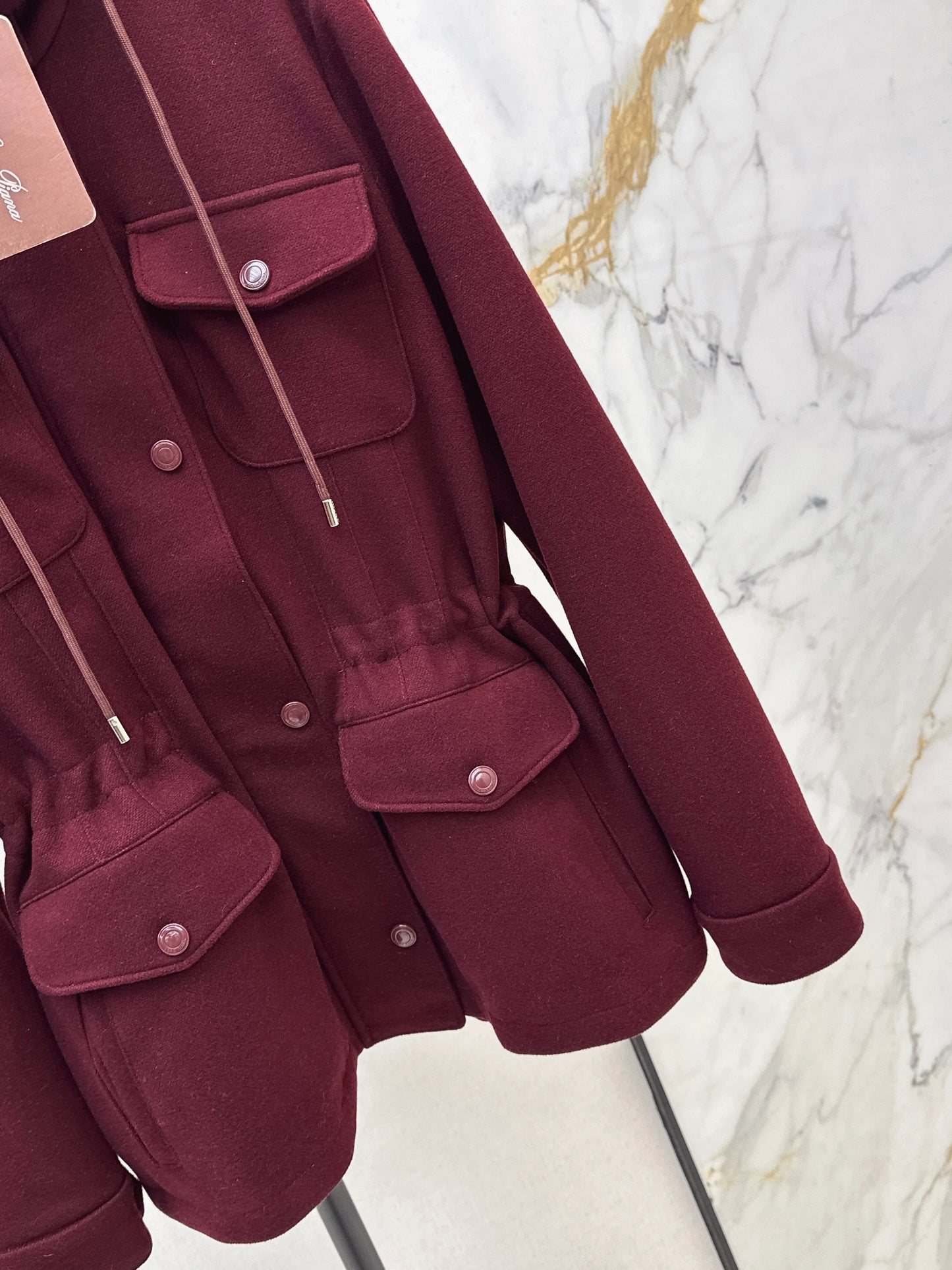 Loro NEW  drawstring hooded jacket